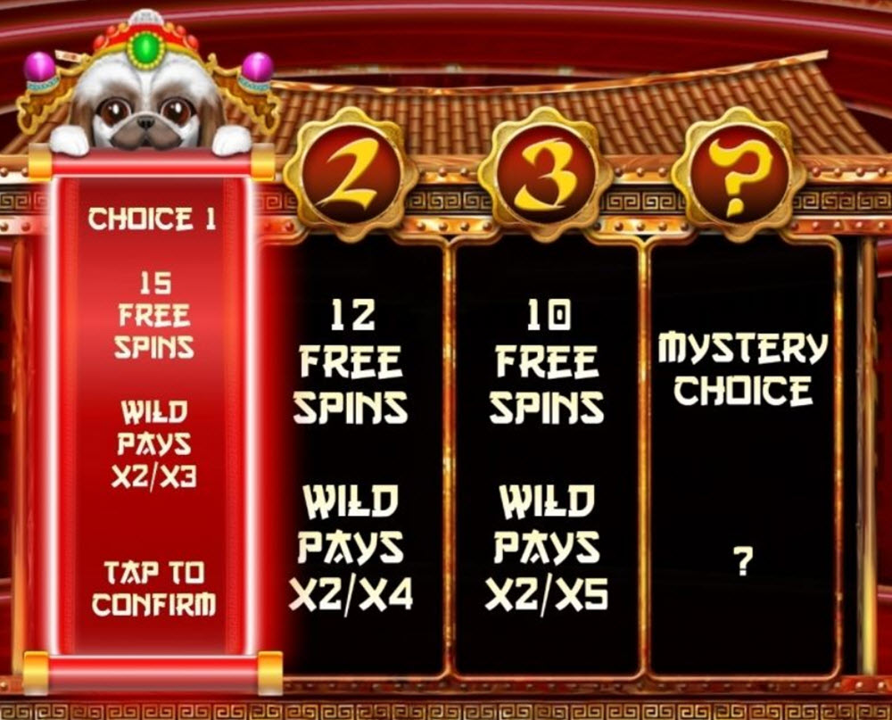 year of the dog slot free spins